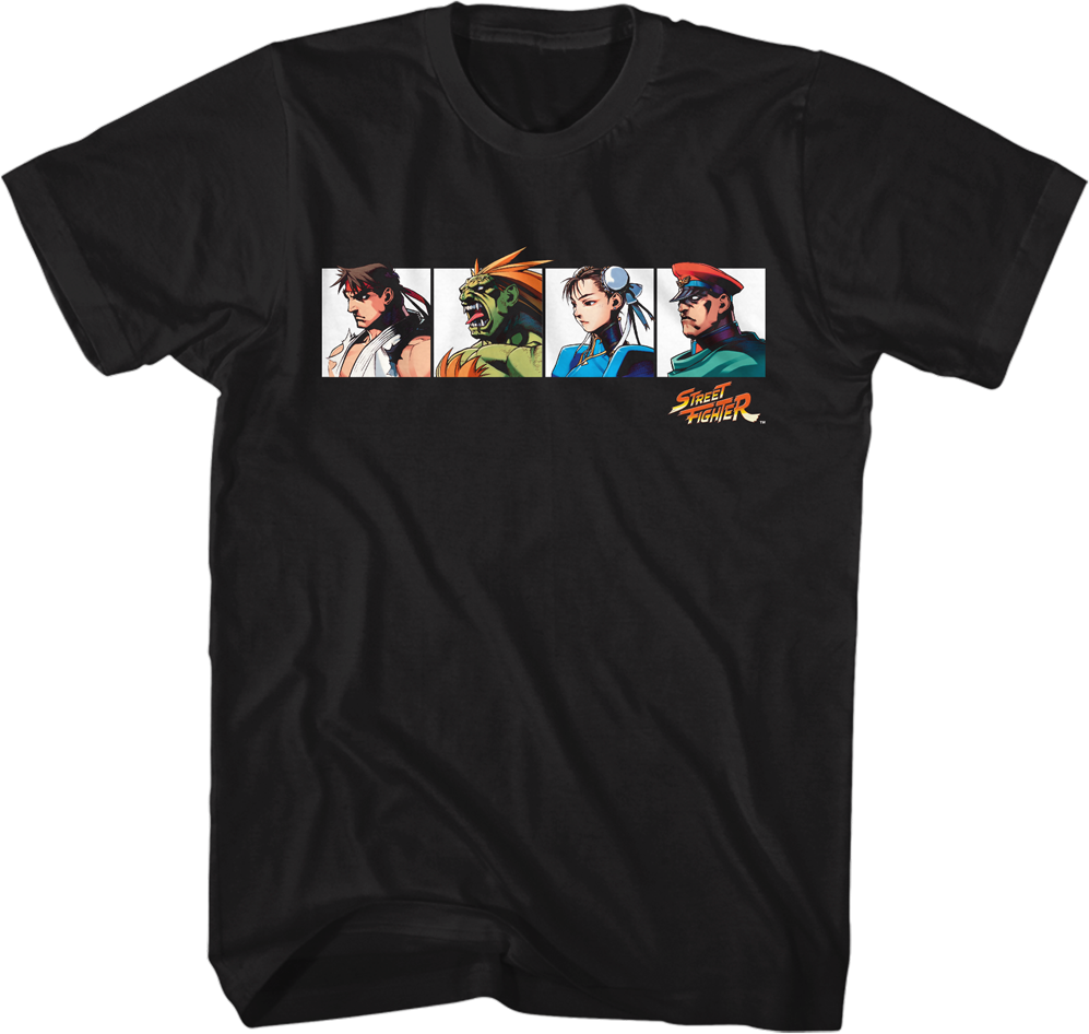 Fab Four Street Fighter T-Shirt