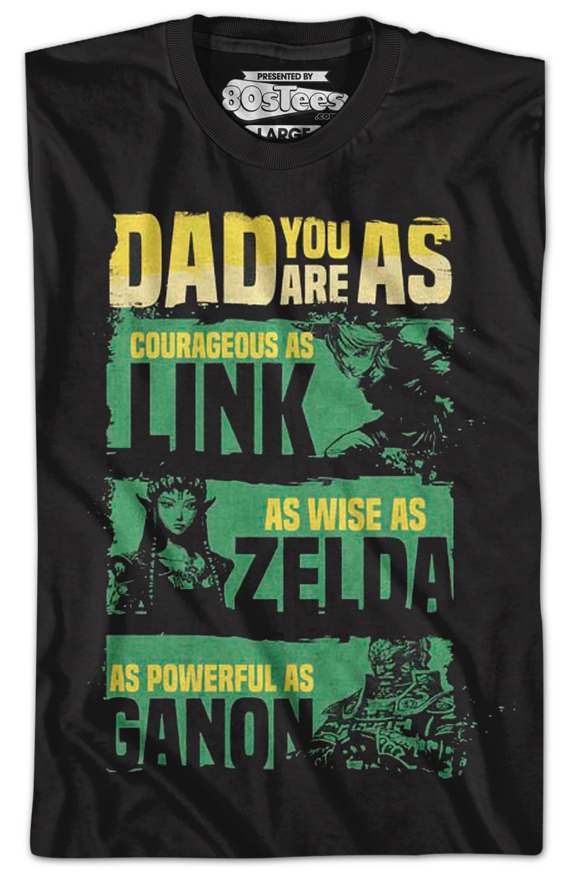 Father's Day Legend of Zelda Nintendo T-Shirt