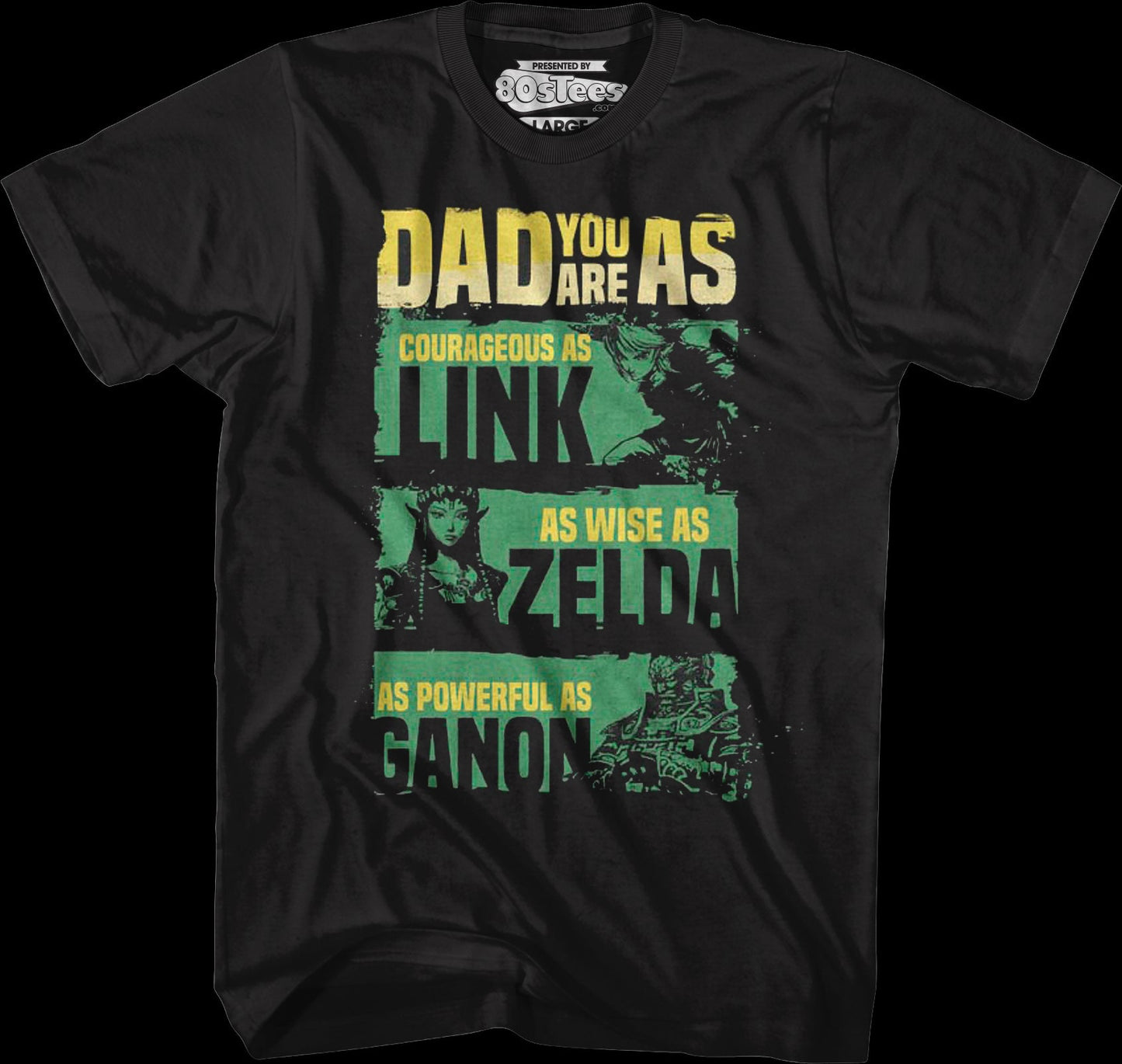 Father's Day Legend of Zelda Nintendo T-Shirt