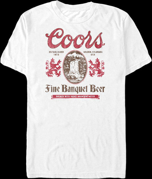 Fine Banquet Beer Coors T-Shirt