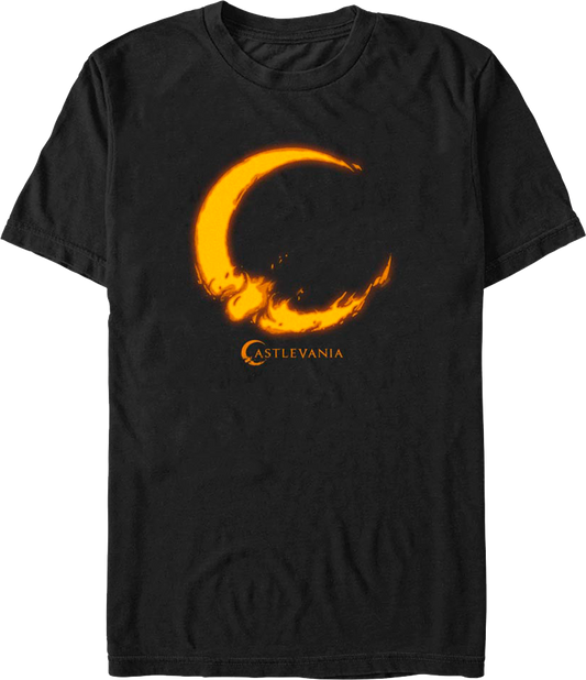 Flaming Logo Castlevania T-Shirt