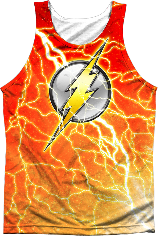 Flash Lightning Logo DC Comics Tank Top