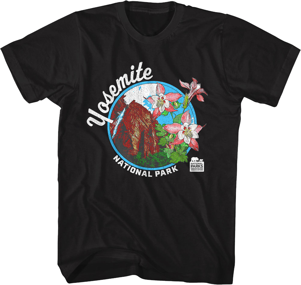 Flowers Yosemite National Park T-Shirt