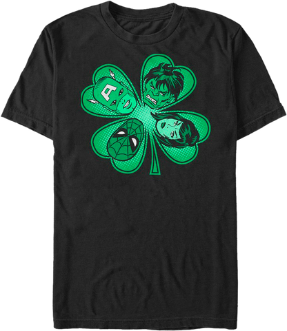 Four Leaf Clover Marvel Comics T-Shirt