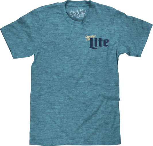 Front & Back Miller Lite T-Shirt