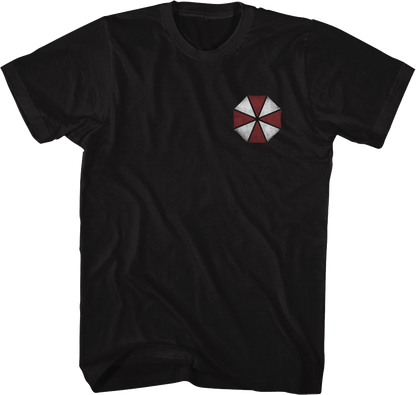 Front & Back Umbrella Corporation Logo Resident Evil T-Shirt