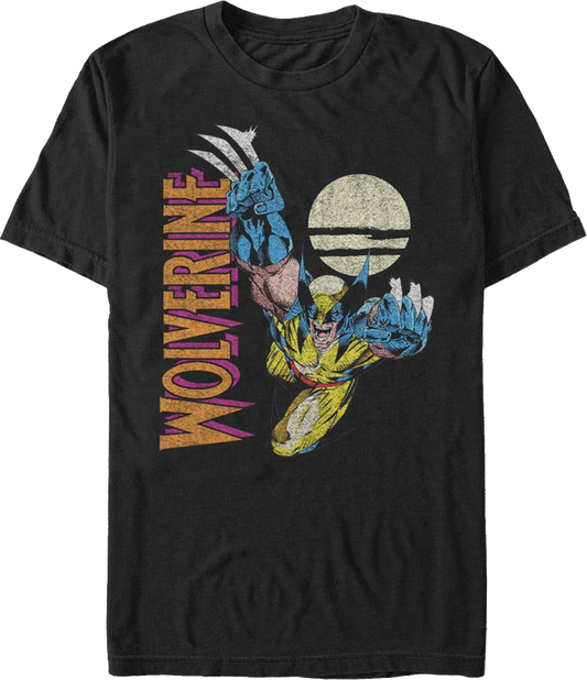 Full Moon Wolverine Marvel Comics T-Shirt