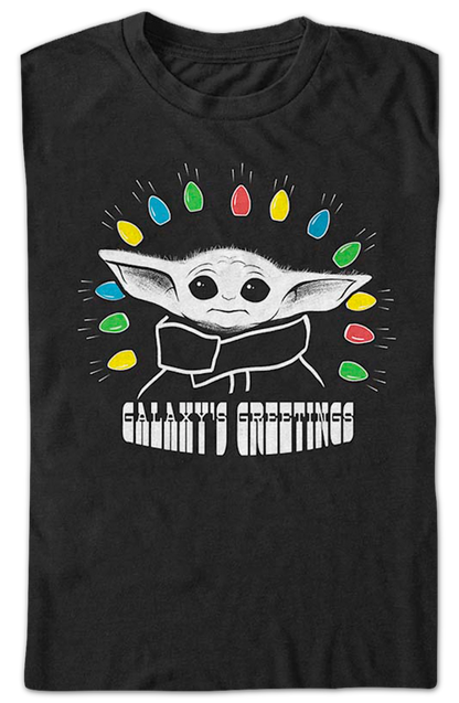 Galaxy's Greetings The Mandalorian Star Wars T-Shirt