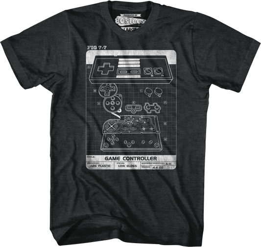 Game Controller Nintendo T-Shirt