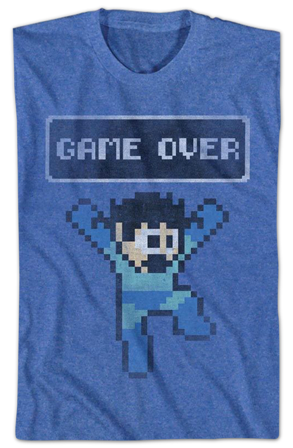 Game Over Mega Man T-Shirt