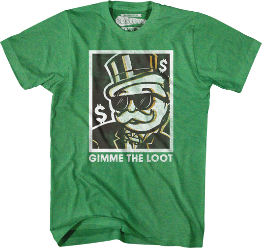Gimme The Loot Monopoly T-Shirt