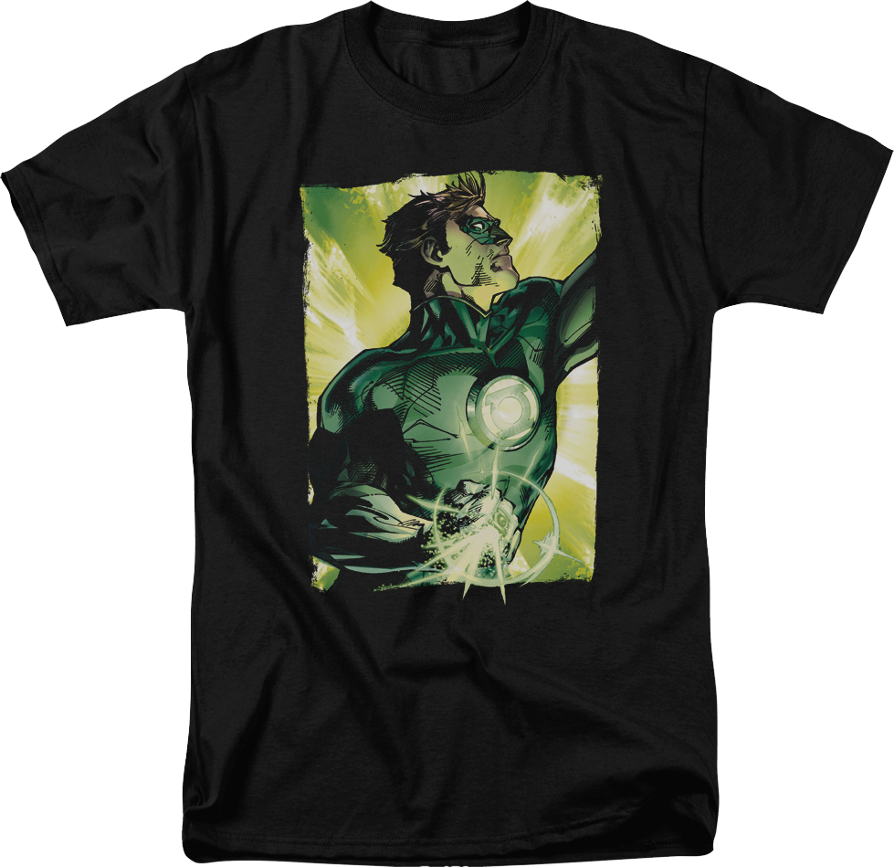 Green Lantern Light Of Ring DC Comics T-Shirt