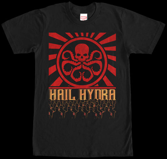 Hail Hydra Marvel Comics T-Shirt