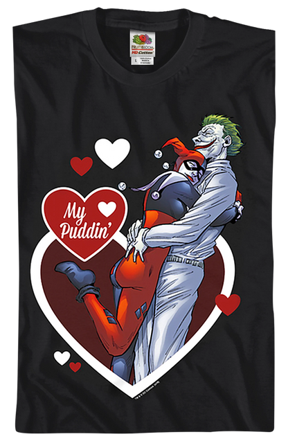 Harley Quinn And The Joker My Puddin' DC Comics T-Shirt