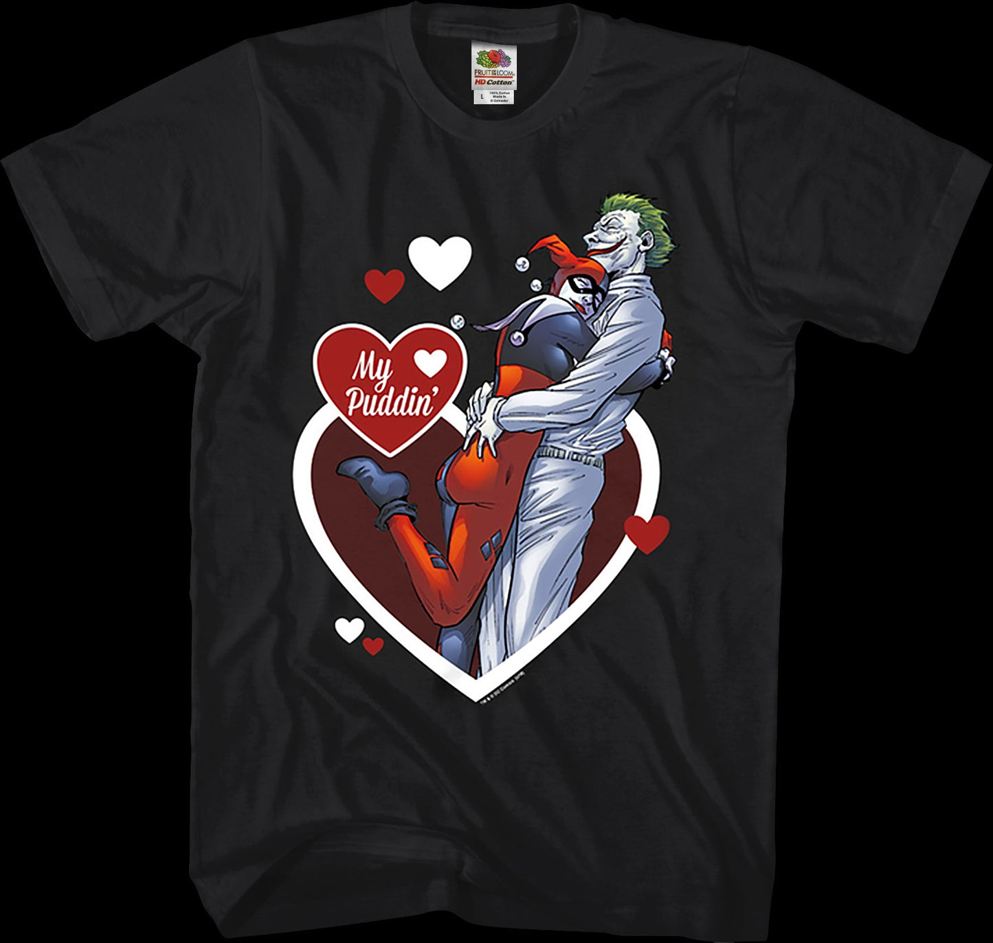 Harley Quinn And The Joker My Puddin' DC Comics T-Shirt