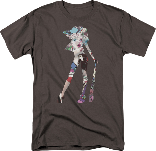 Harley Quinn Silhouette DC Comics T-Shirt