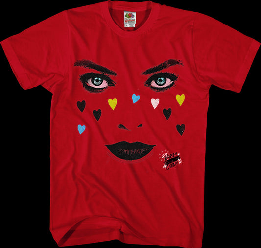 Harley Quinn Face Birds Of Prey T-Shirt