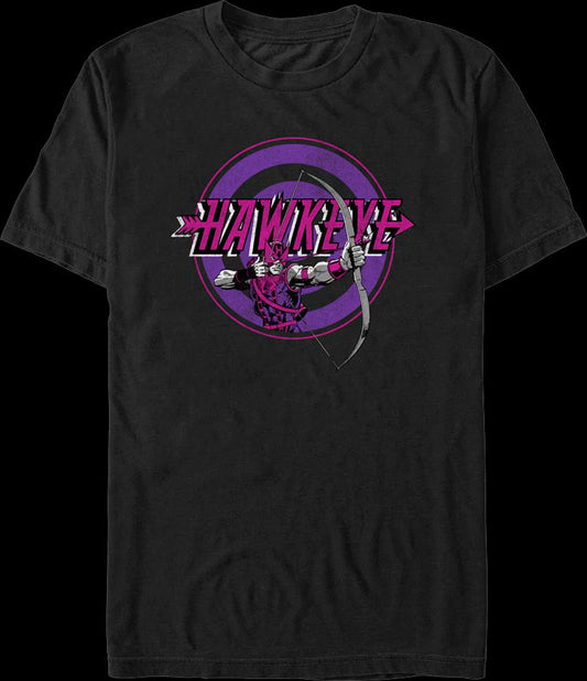 Hawkeye Target Marvel Comics T-Shirt