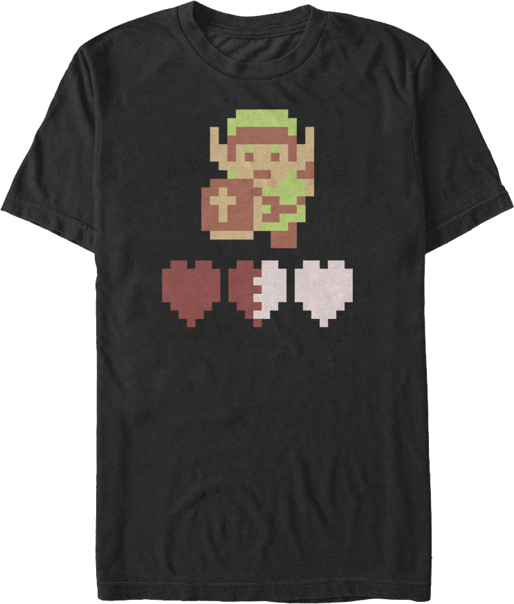 Hearts Legend of Zelda T-Shirt