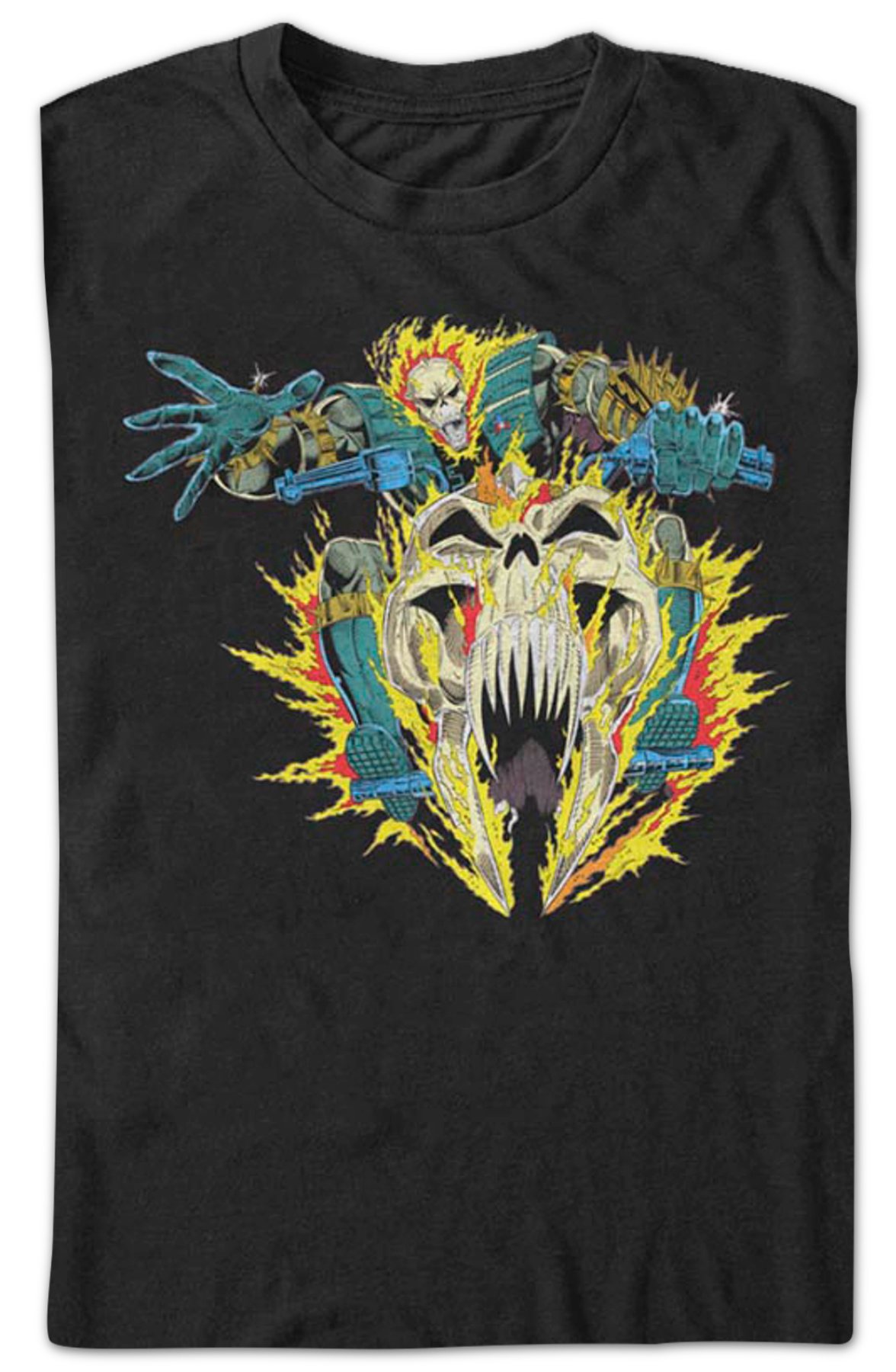 Hell Cycle Ghost Rider Marvel Comics T-Shirt