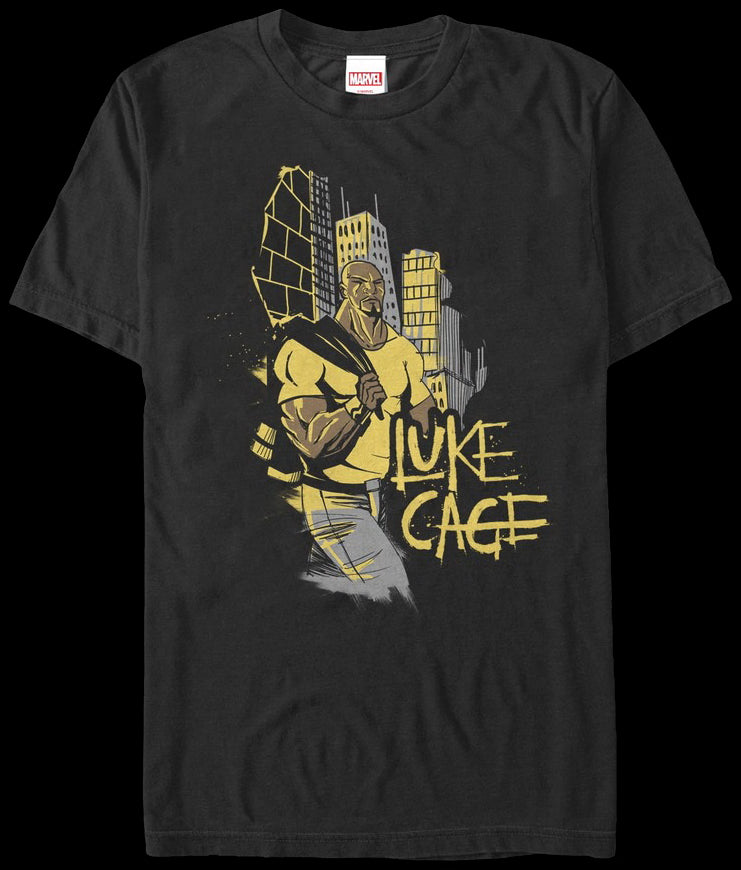 Hero for Hire Sketch Luke Cage T-Shirt