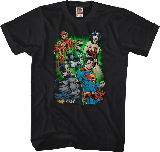 Hero Poses Justice League T-Shirt