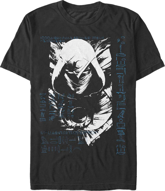 Hieroglyphs Moon Knight T-Shirt