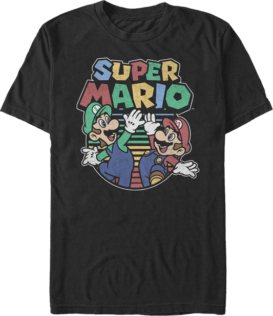 High Five Super Mario Bros. T-Shirt