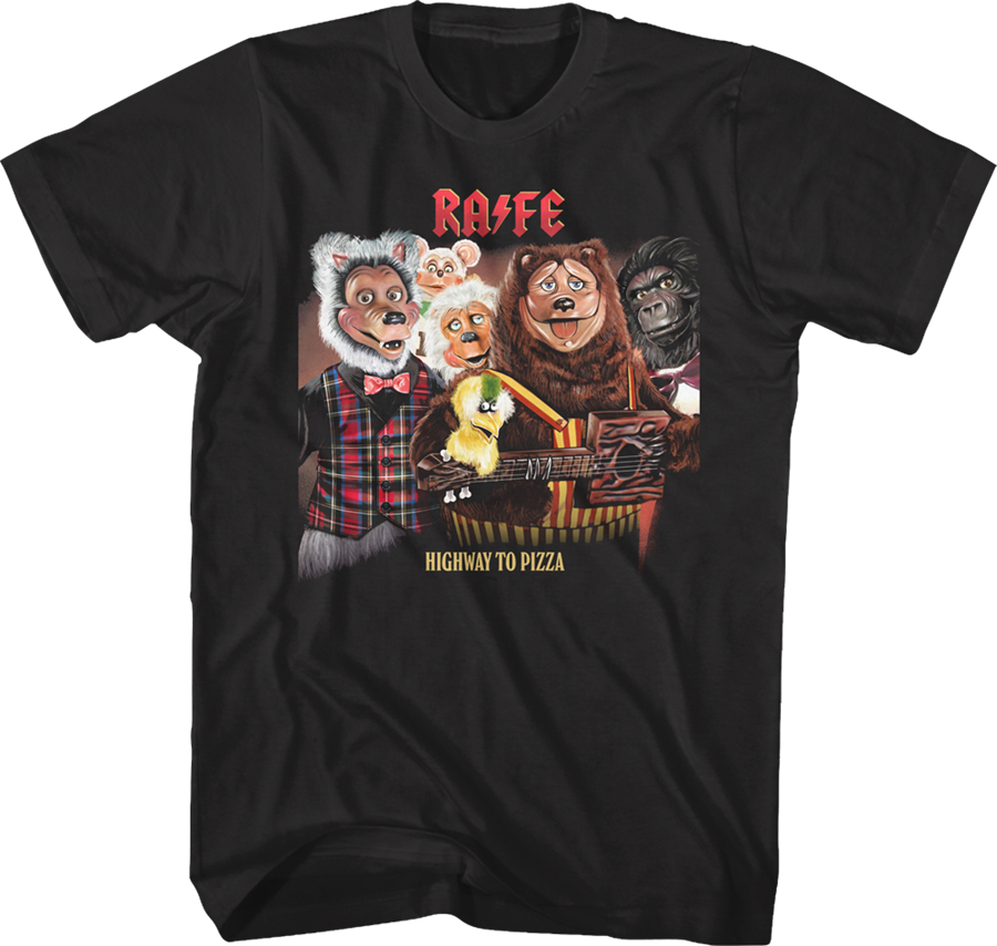 Highway To Pizza Rock-afire Explosion T-Shirt