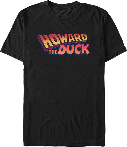 Howard The Duck Logo Marvel Comics T-Shirt