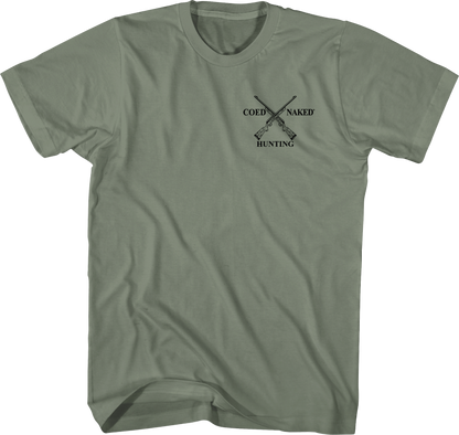 Hunting Coed Naked T-Shirt