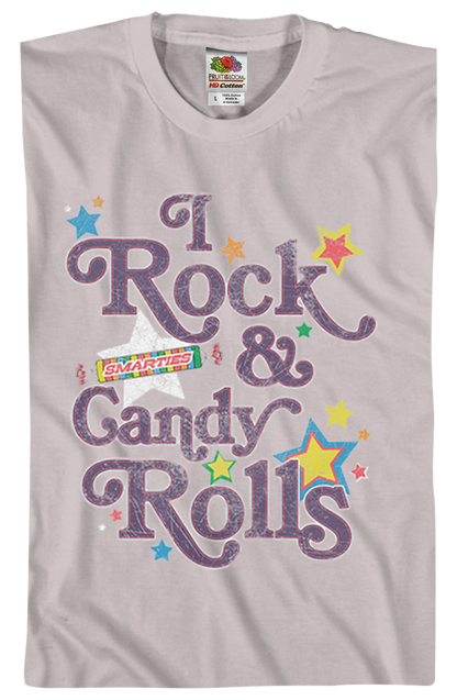 I Rock and Candy Rolls Smarties T-Shirt