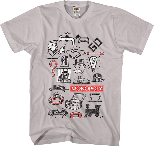Icons Monopoly T-Shirt