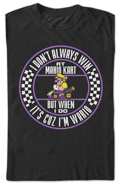 I'm Wario Mario Kart T-Shirt