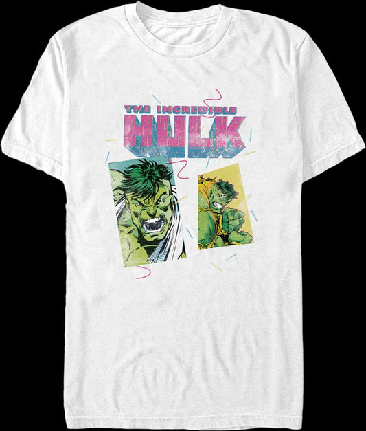 Incredible Hulk Retro 90s Marvel Comics T-Shirt