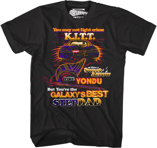 Inspired by Guardians of the Galaxy Step Dad T-Shirt