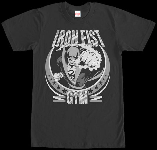 Iron Fist Gym Marvel Comics T-Shirt