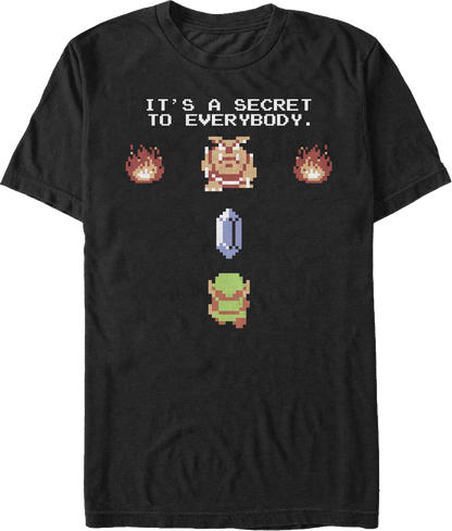 It's A Secret To Everybody Legend Of Zelda T-Shirt