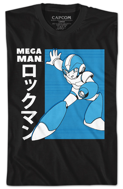 Japanese Mega Man T-Shirt