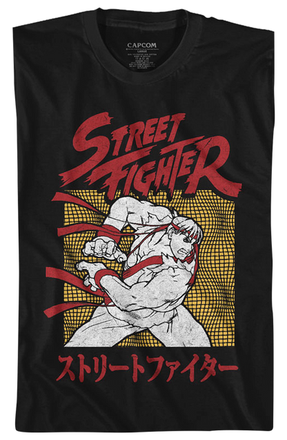 Japanese Street Fighter T-Shirt