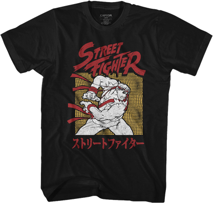 Japanese Street Fighter T-Shirt