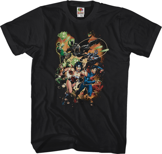 Jim Lee Justice League T-Shirt