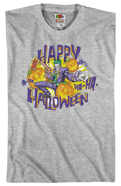 Joker Happy Halloween Batman T-Shirt