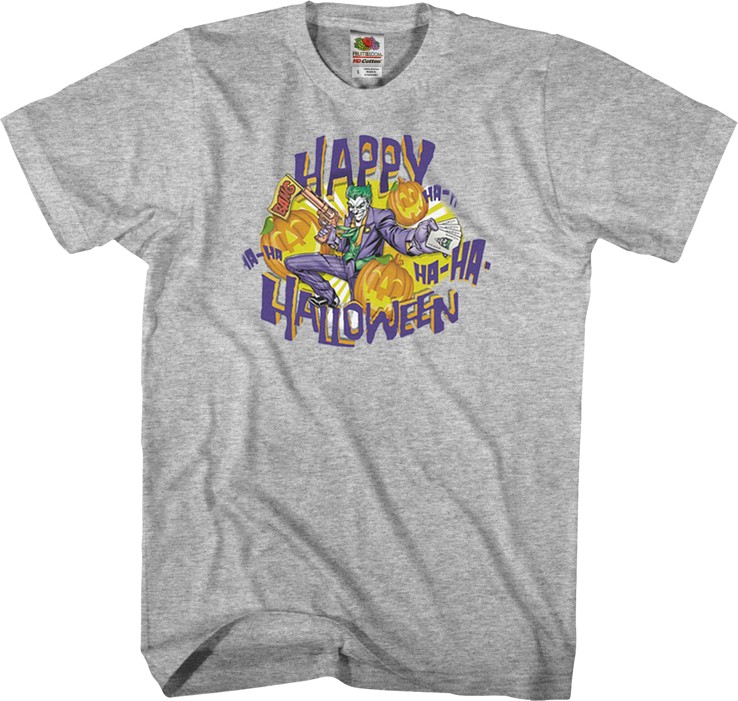 Joker Happy Halloween Batman T-Shirt