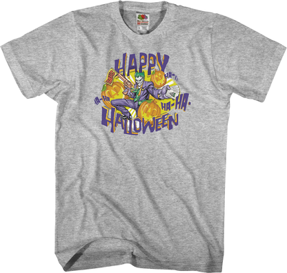 Joker Happy Halloween Batman T-Shirt