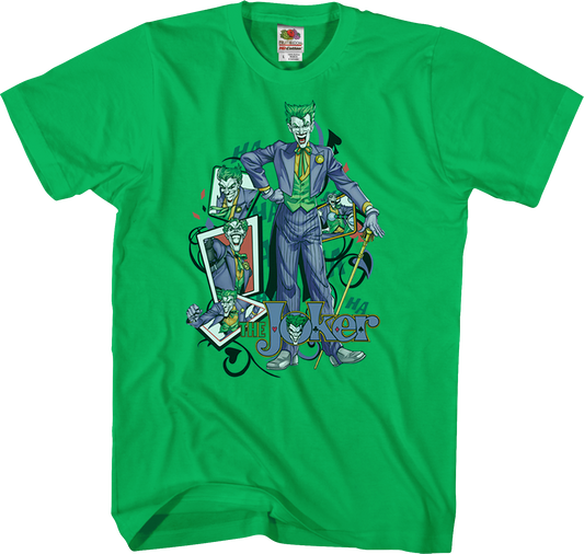 Joker Playing Cards DC Comics T-Shirt