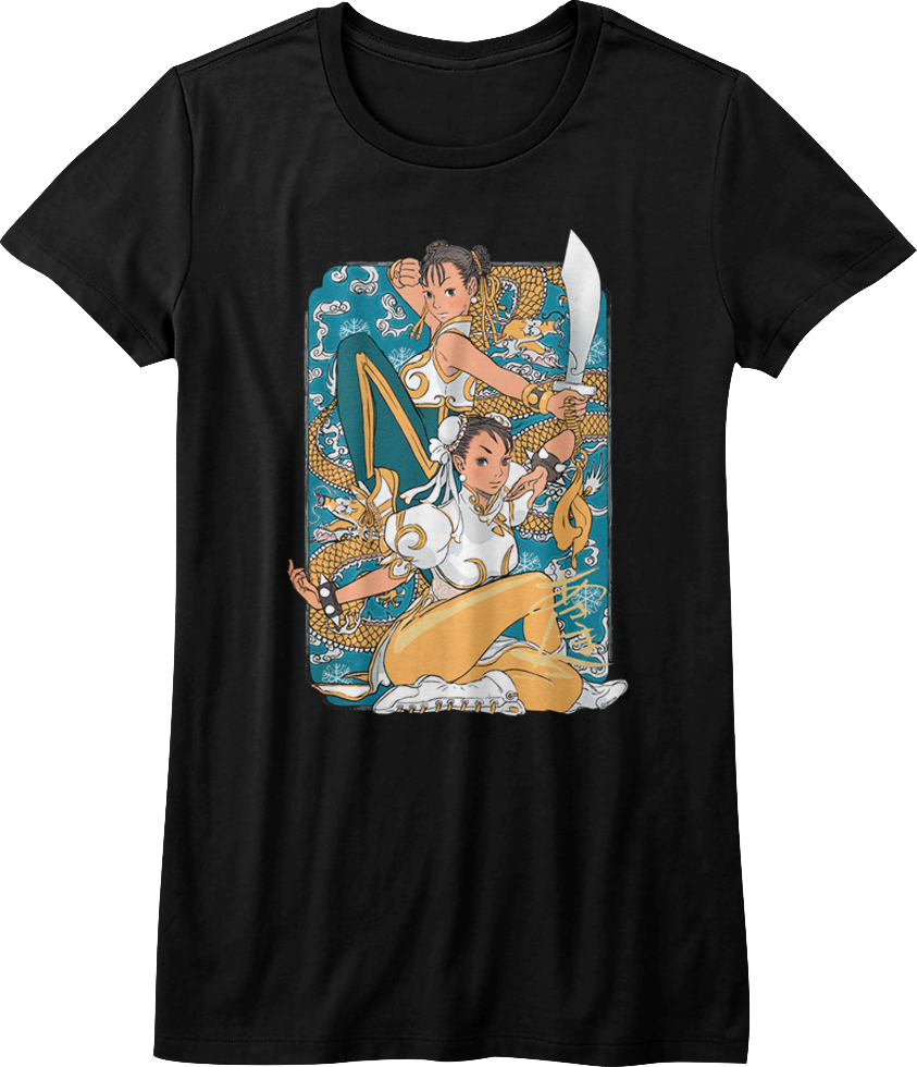 Ladies Chun-Li Street Fighter Shirt