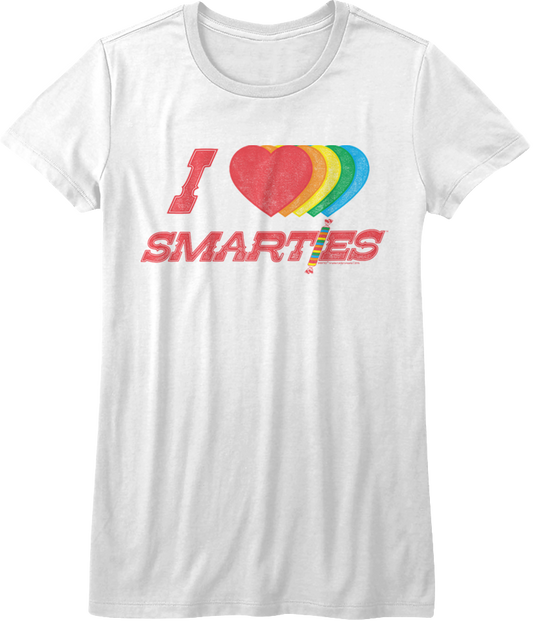 Ladies I Love Smarties Shirt