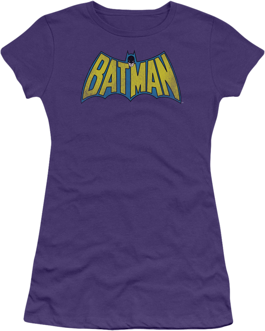 Ladies Purple Batman Shirt