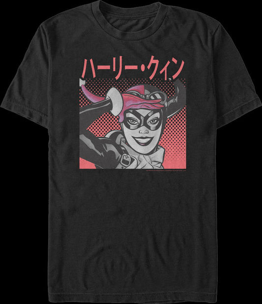 Kanji Harley Quinn DC Comics T-Shirt